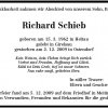 Schieb Richard 1962-2009 Todesanzeige